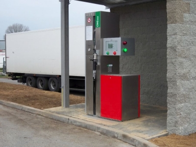 Veřejná plnící stanice CNG BENZINA Brno, Kaštanová