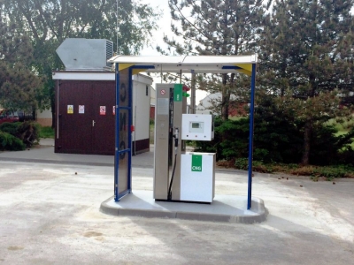 Plnicí stanice CNG Hodonín